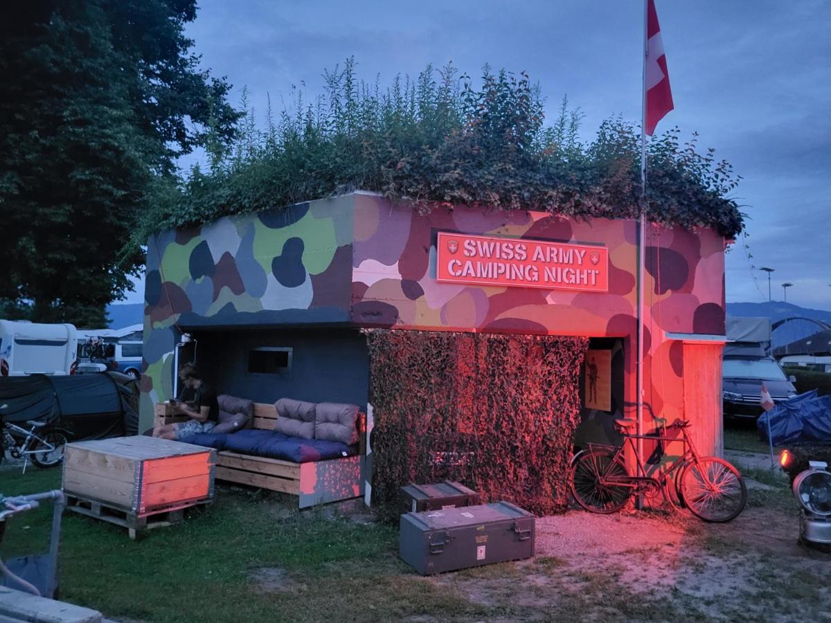 Swiss Army Camping Night / Militaerbunker St. Margrethen Eksteriør bilde