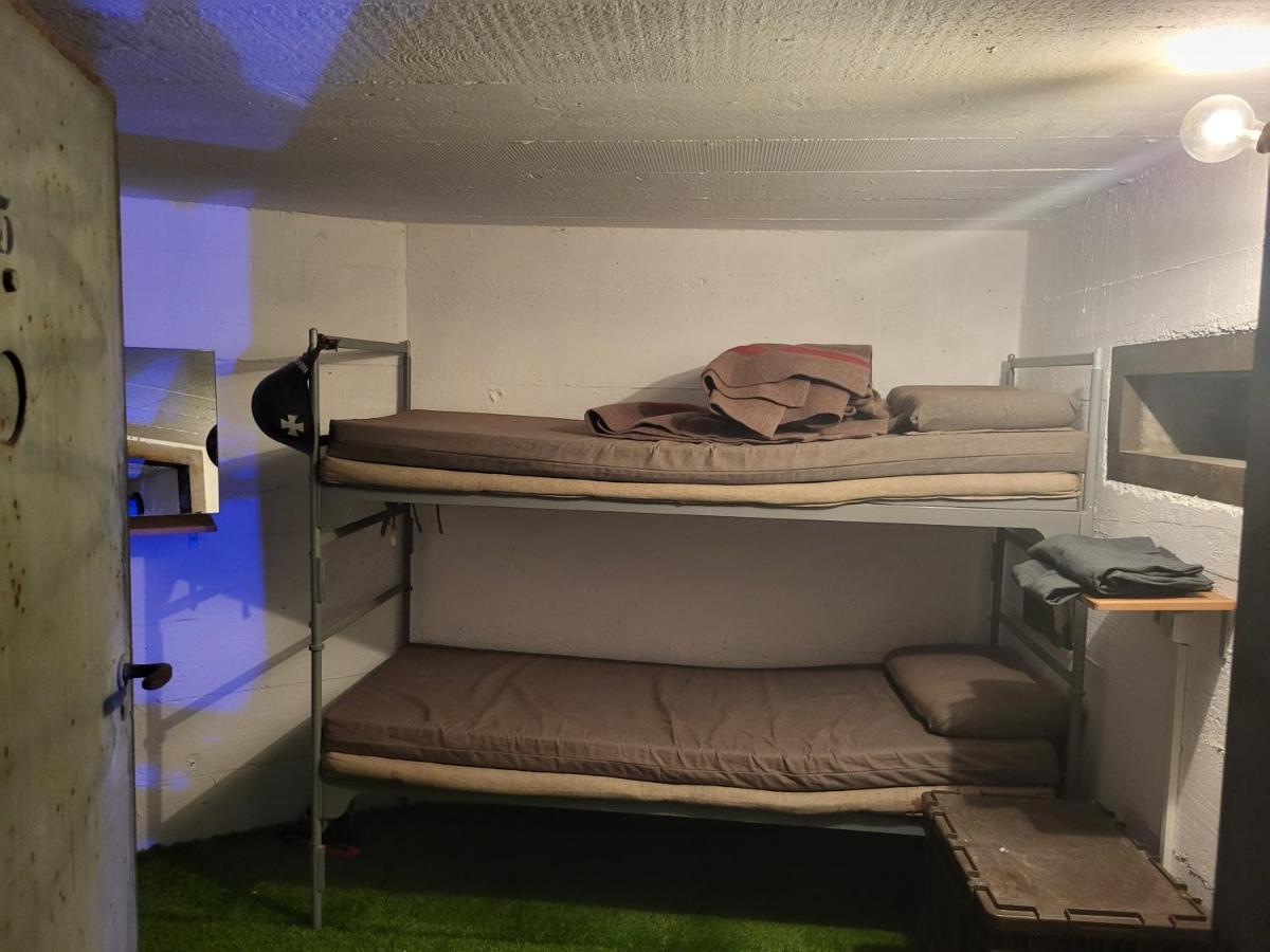 Swiss Army Camping Night / Militaerbunker St. Margrethen Eksteriør bilde